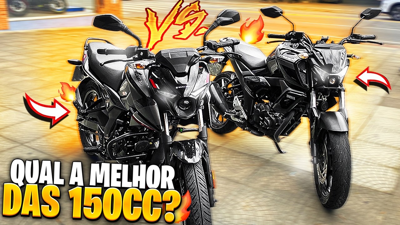 FZ15 ou Pulsar N150? QUAL A MELHOR 150cc DO ANO? COMPARATIVO COMPLETO! 🚨