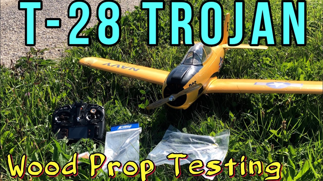 T-28 Trojan ...Wood Prop Testing and Comparison .