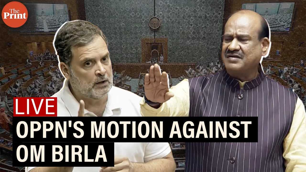 Lok Sabha Live: Opposition Moves No Confidence Motion To Remove Om Birla | Budget Session