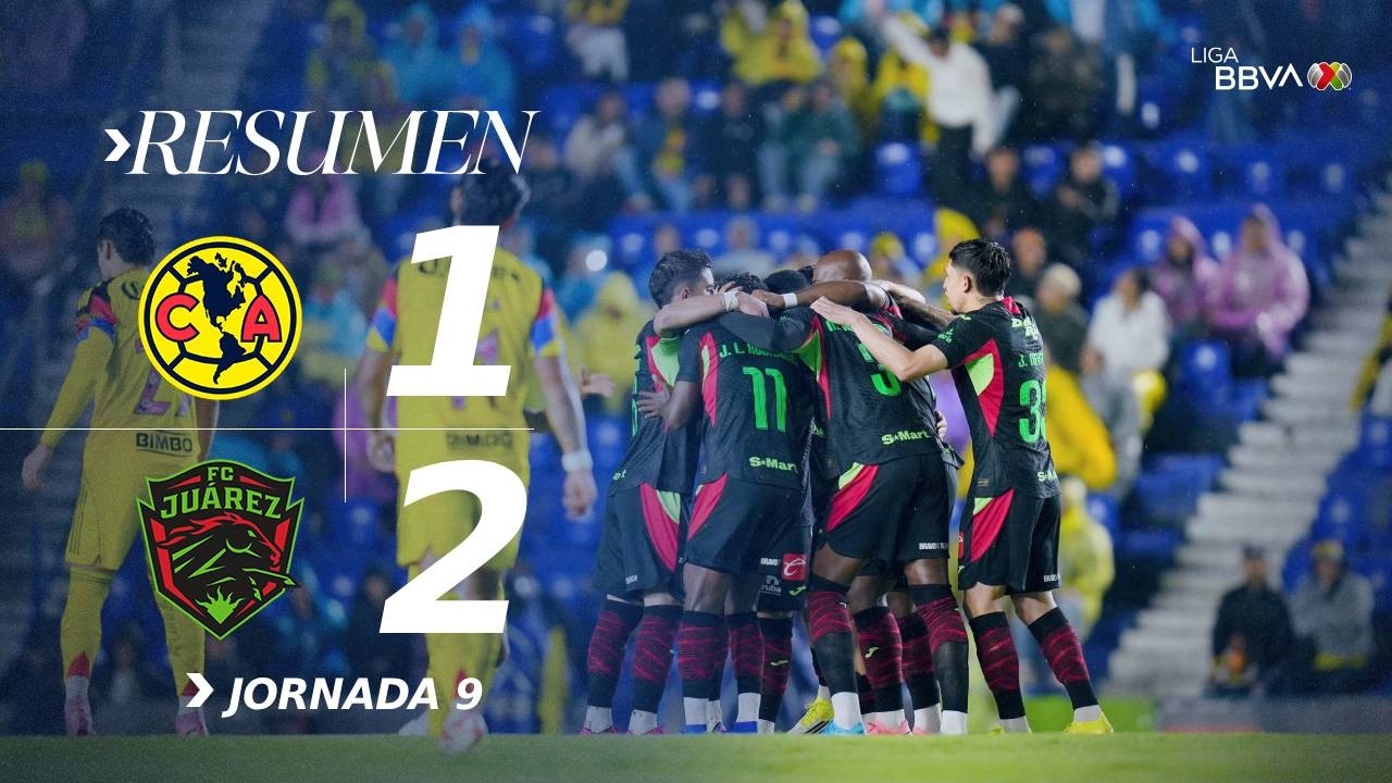 AMÉRICA 1-2 JUÁREZ J9 | ¡Los Bravos salieron bravos! | Con México C26