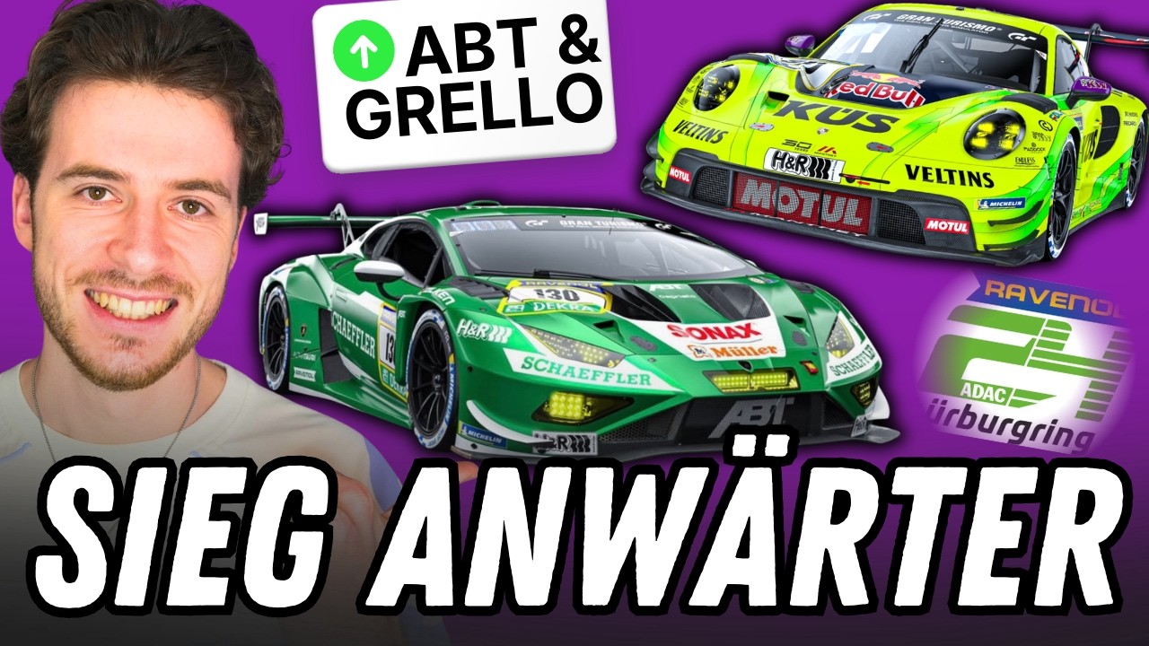 Nürburgring: Top Favoriten mit MANTHEY und ABT veröffentlicht!