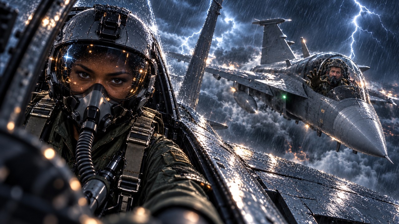 Navy Commander Called a Black Pilot 'Waitress' &mdash; Then a Storm Left Him Begging for Her Last Fuel