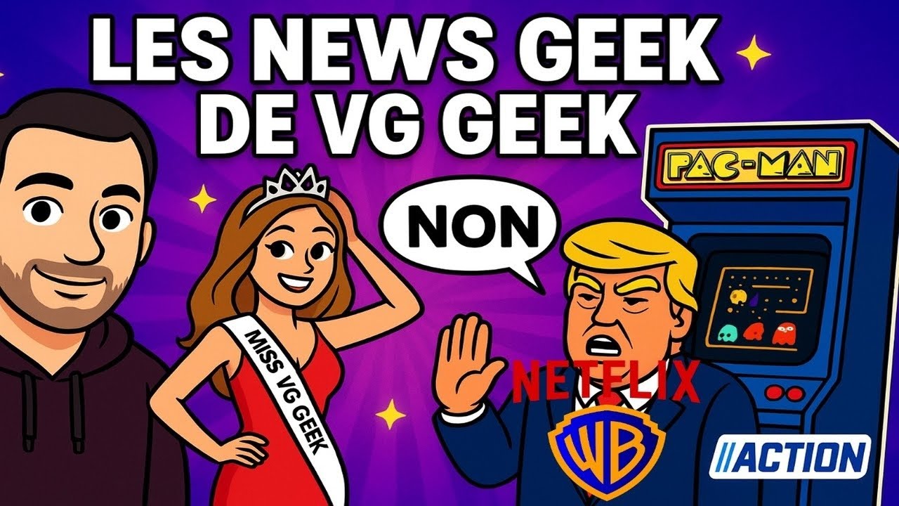 Console Pac-man à moins de 10 € à Action / Donald Trump dit non au rachat de Warner Bros par Netflix