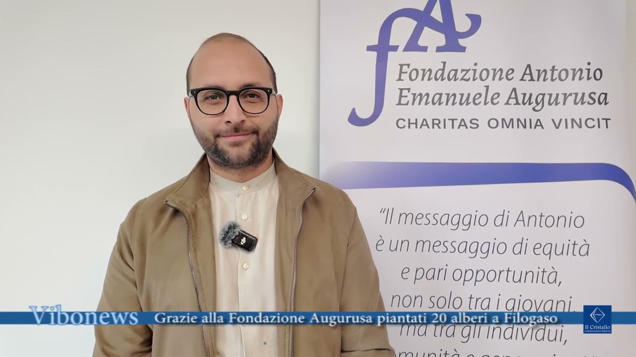 Grazie alla Fondazione Augurusa piantati 20 alberi a Filogaso