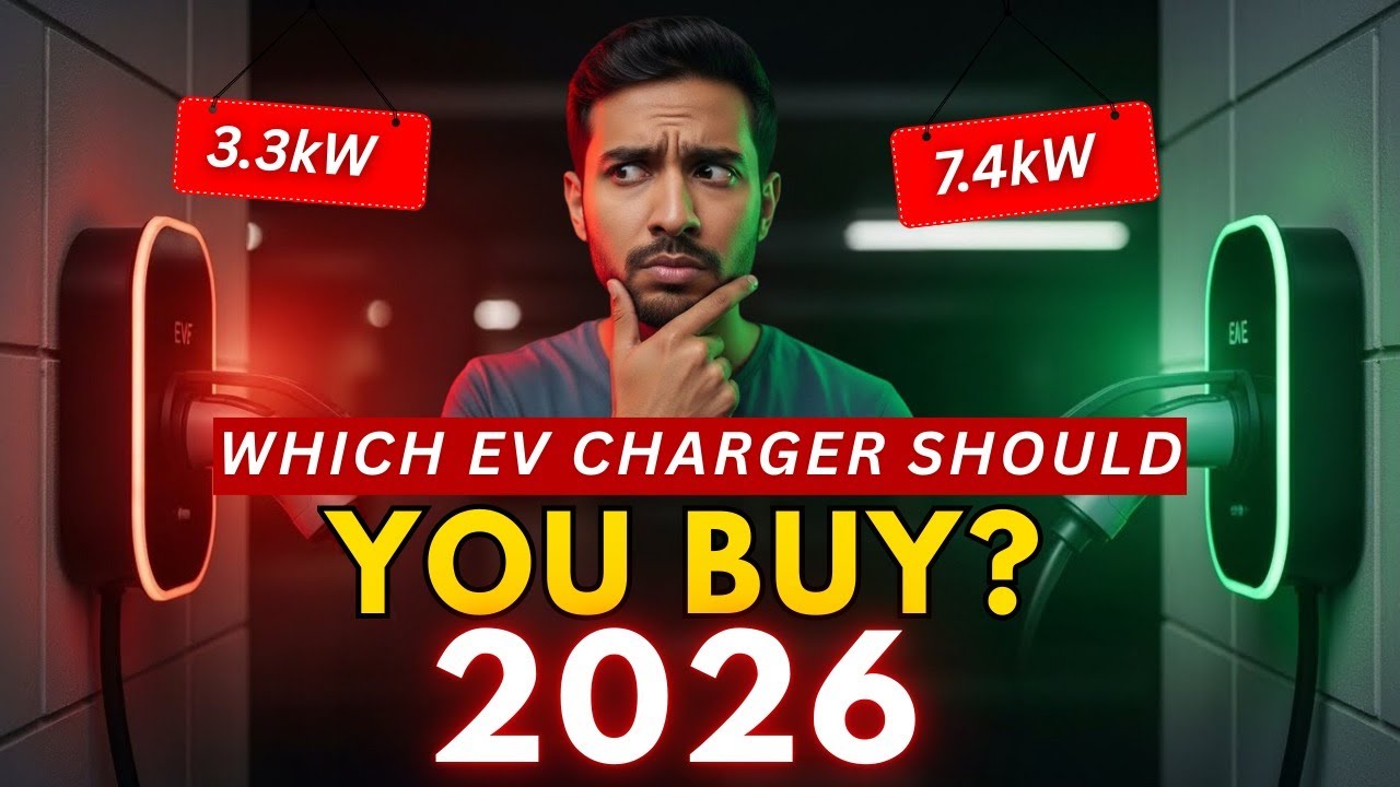 Which EV Charger Should You Buy in India? ⚡ 3.3kW vs 7.4kW | Complete Home Charging Guide (2025)