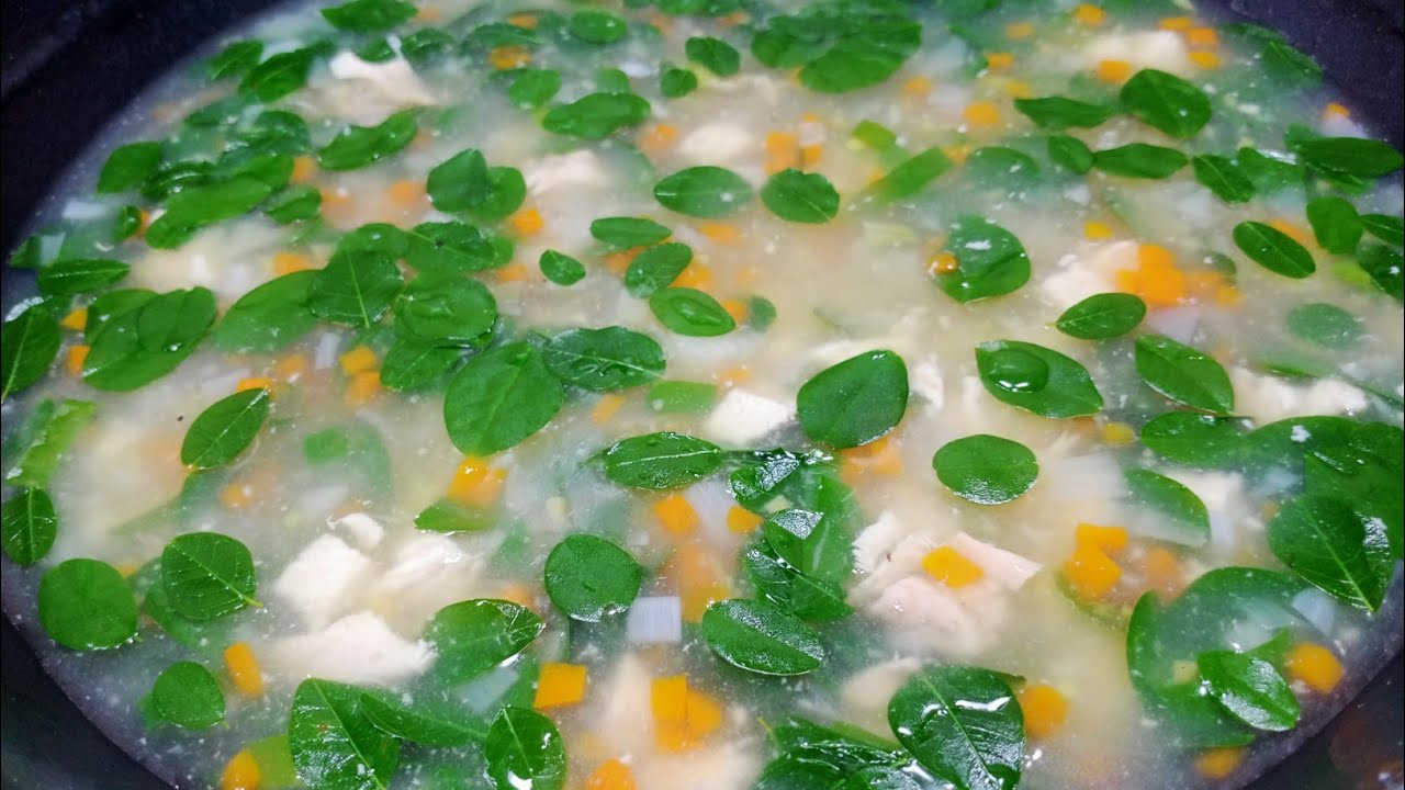 Best Healthy Chicken Soup Recipe! Super Easy, Cheap and Tasty! #chickenmalunggaysoup
