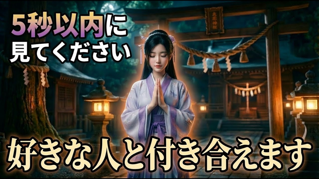 ※消される前に見て　好きな人との距離が一気に縮まります【恋愛運上昇】