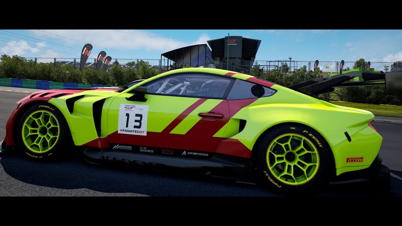 ACC LFM Rookie Sprint Hungaroring Aug 2024. Assetto Corsa Competizione