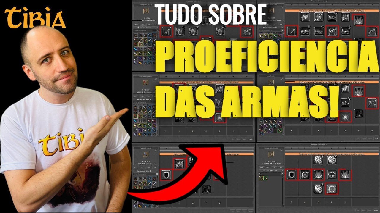Proficiência das Armas no Tibia: Armor Penetration e Elemental Pierce. Entenda tudo!