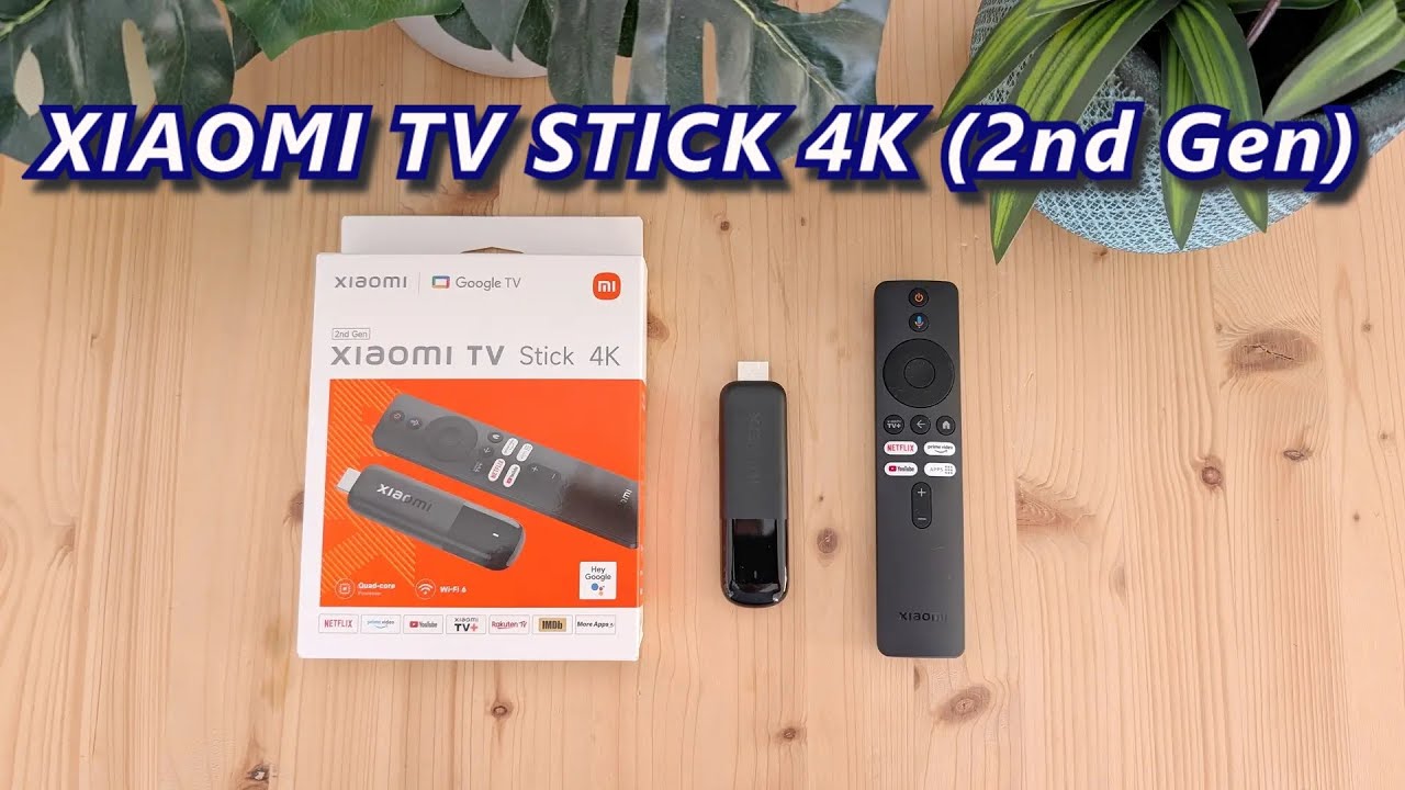 Xiaomi TV Stick 4K (2nd Gen): Reproductor de streaming con Google TV