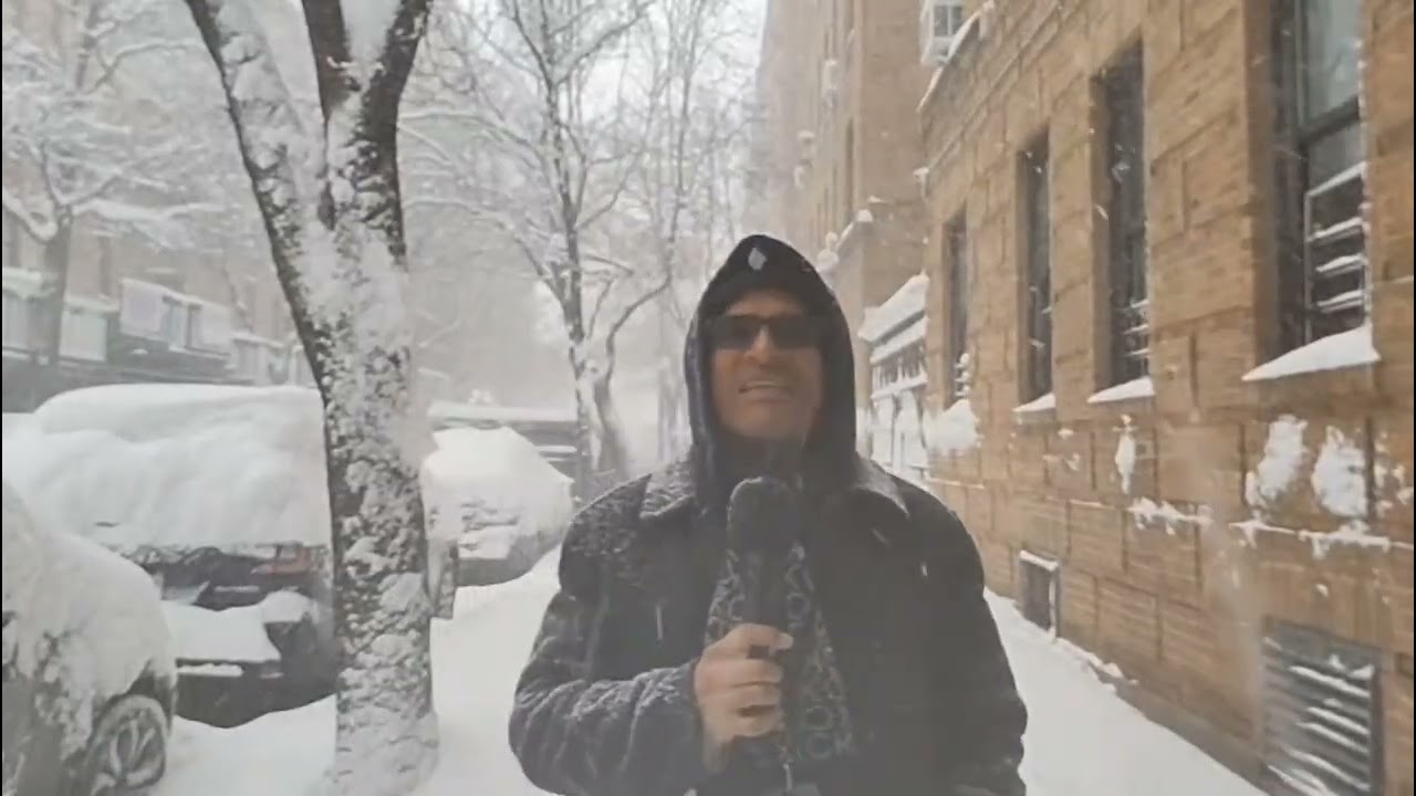 Tormenta invernal histórica paraliza Nueva York con nieve y vientos extremos