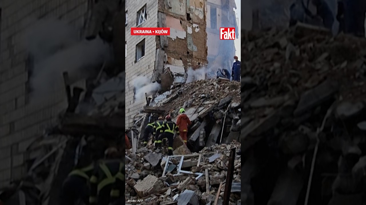 Zmasowany atak Rosji na Kij&oacute;w! Wiele ofiar, w tym obywatel USA #fakt #wojna #rosja #ukraina