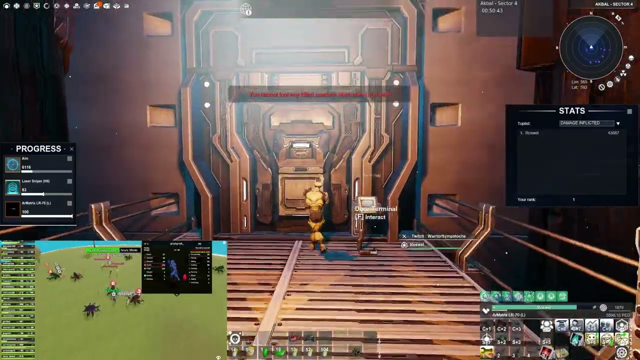 1th beacon 25 ped in Entropia Universe