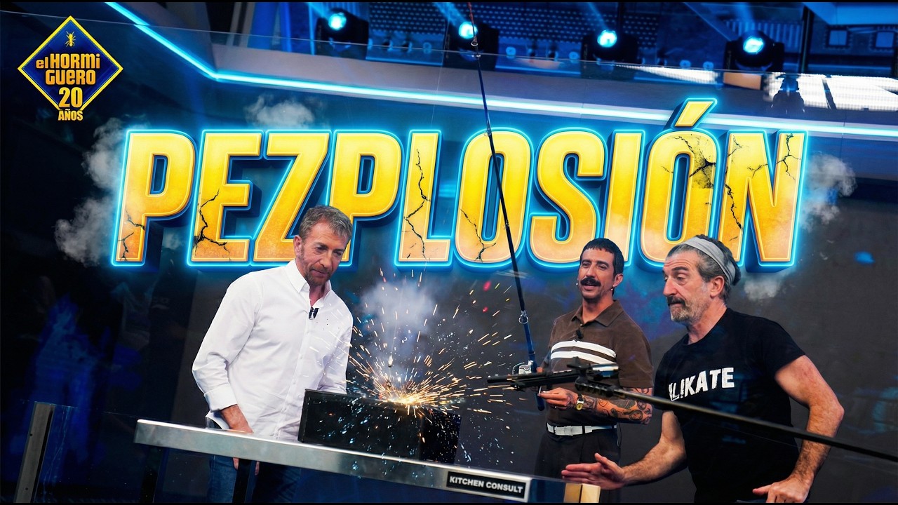 Marron crea un pez explosivo ante Luis Zahera - Ciencia - El Hormiguero
