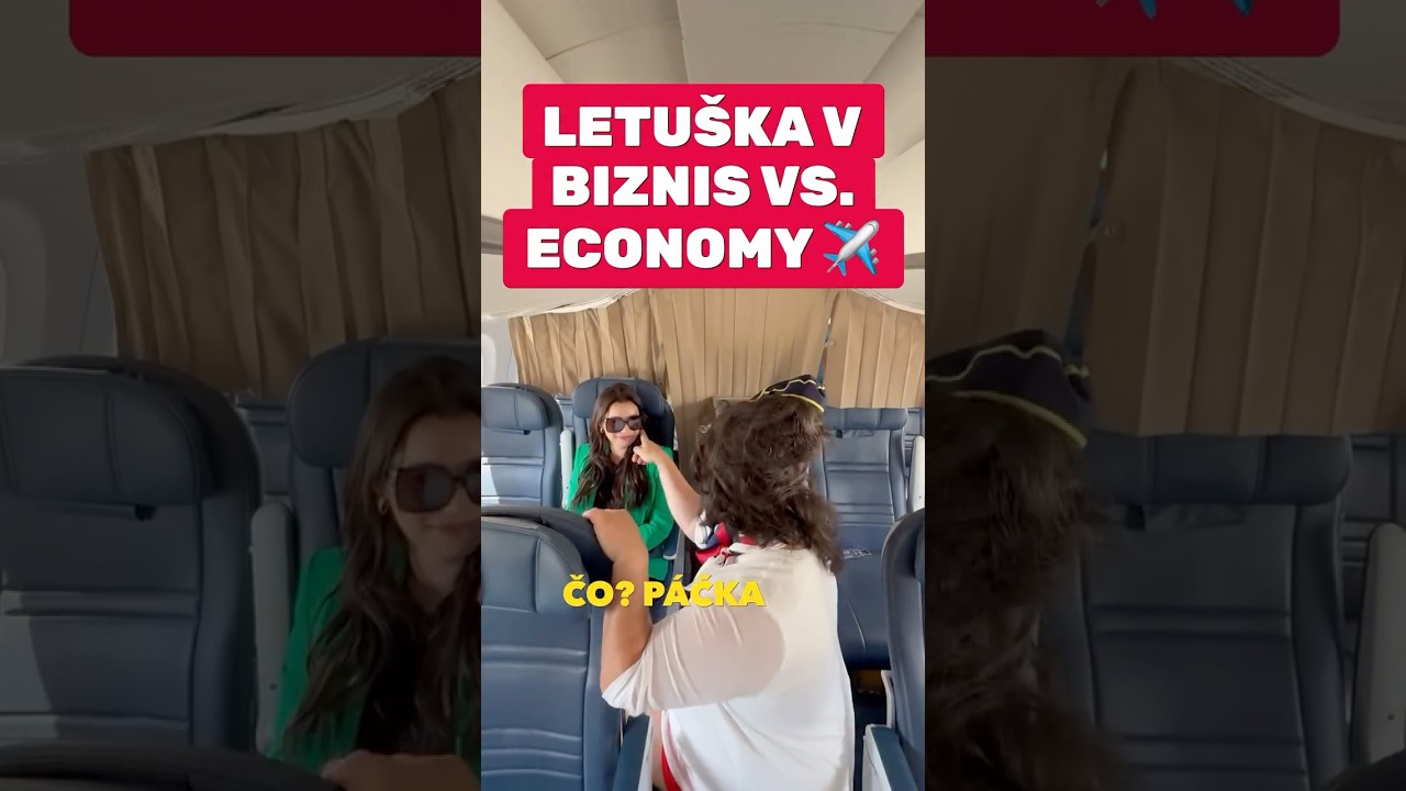 Letu&scaron;ka v Biznis vs. Economy ✈️