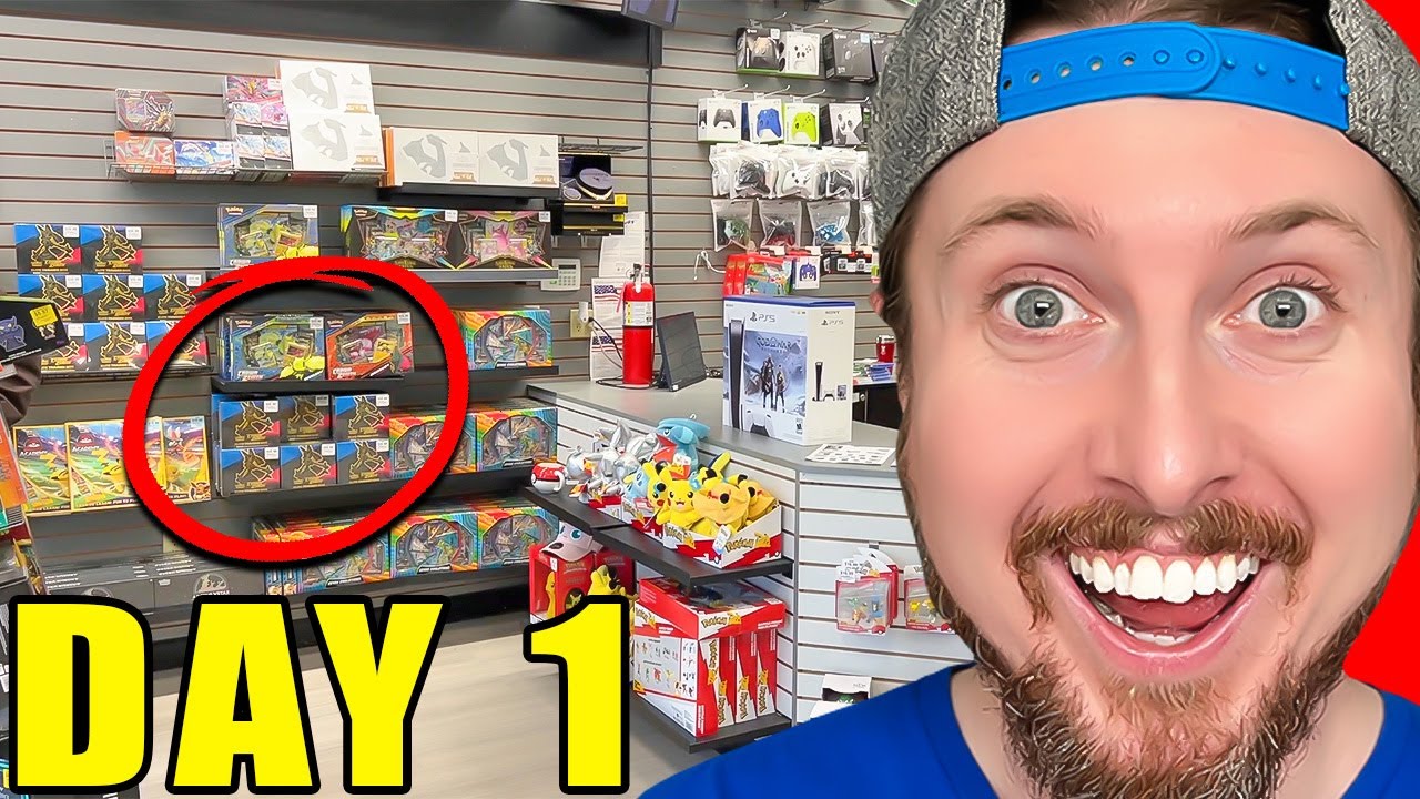 DOUBLE GOLD, Day 1 Crown Zenith Pokemon Card Challenge!