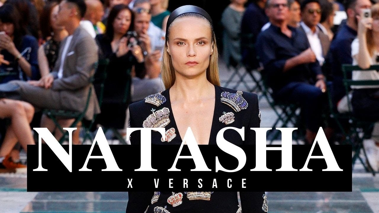 Natasha Poly x VERSACE | Runway Collection