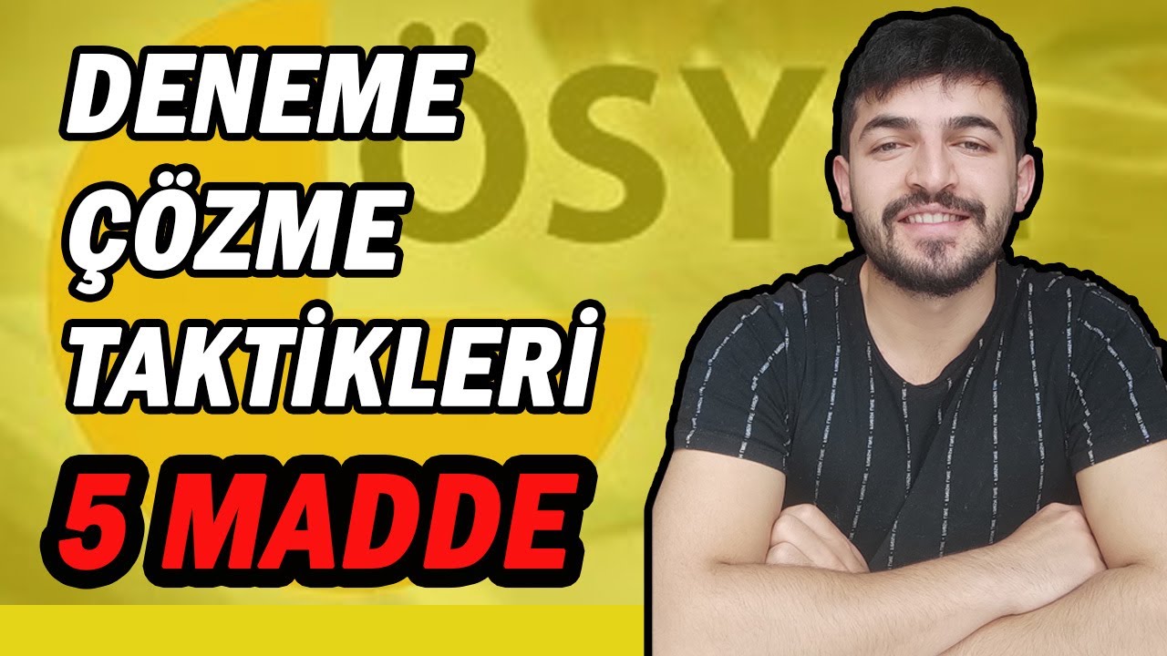 Denemeden En Yüksek Verimi Al ! | Deneme Çözme Taktikleri | #kpss #gkgy #öabt