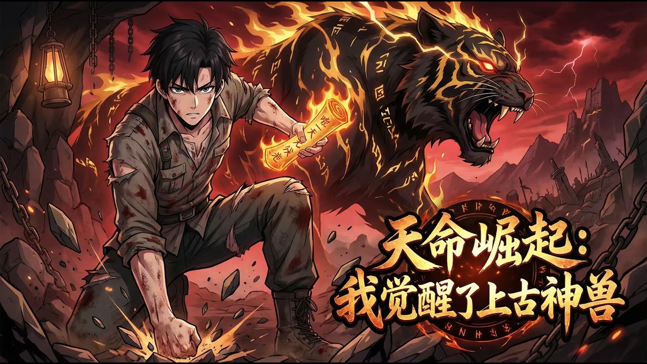 🔥【完结】【Eng Sub】《天命崛起：我覺醒了上古神獸》被家族拋棄淪為礦工的葉辰，絕境中喚醒上古神獸驃吾，修得《噬天決》，逆天崛起拯救蒼生。#热血 #逆袭 #anime