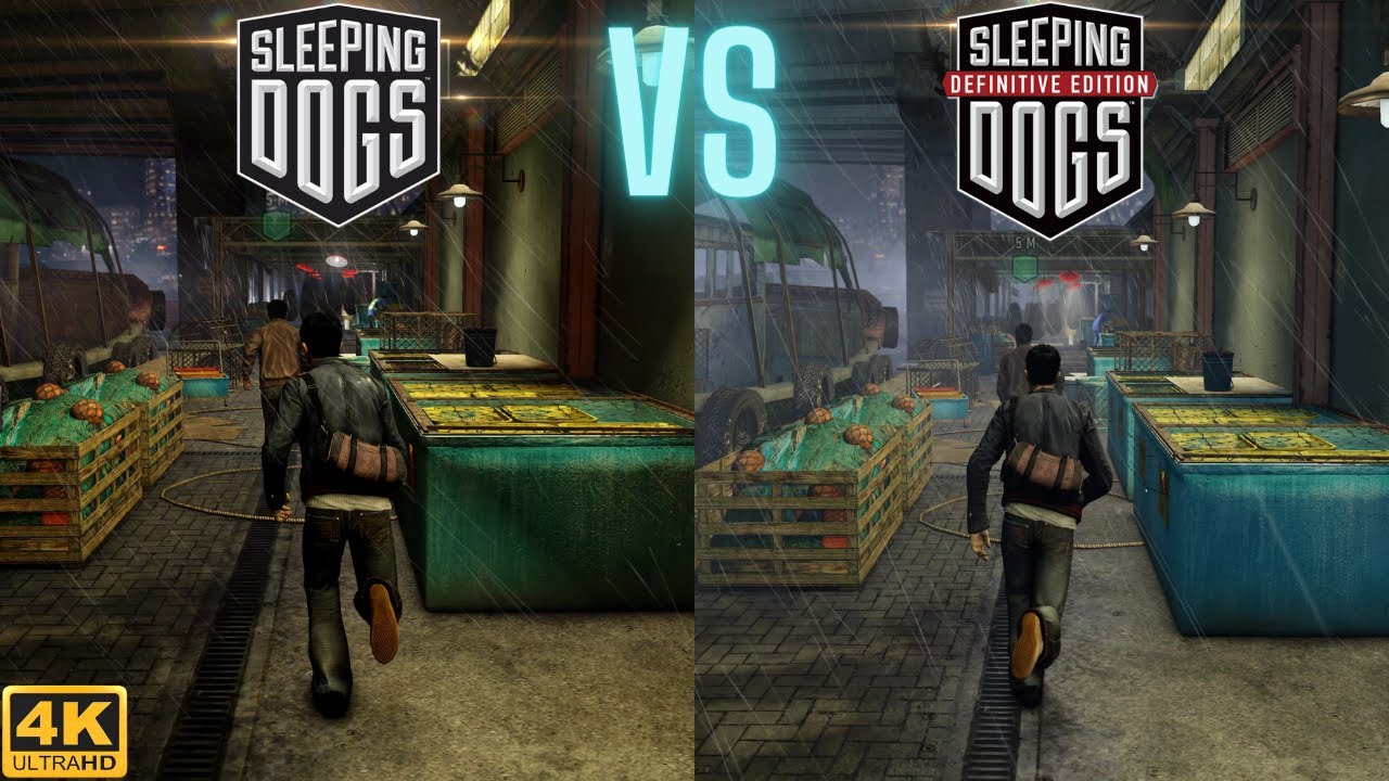 Сравнение графики Sleeping Dogs | ✨ Оригинал лучше, чем Definitive Edition? ✨ | [ПК, 4K]