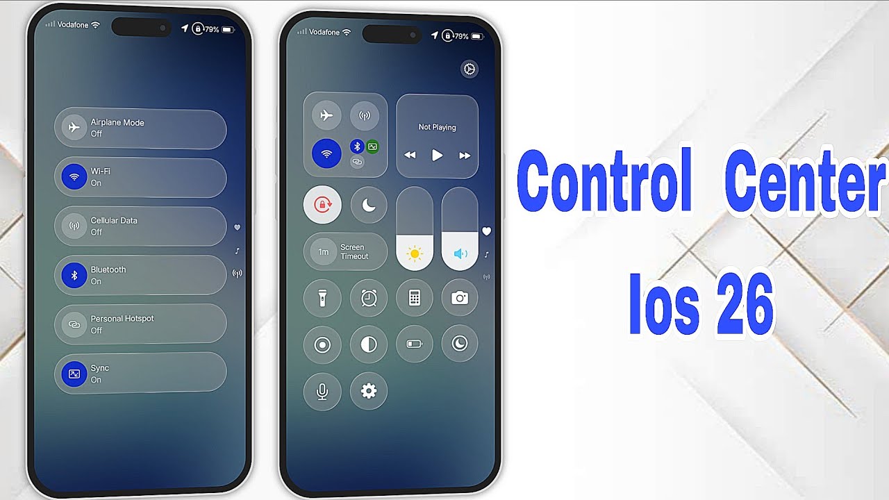 تثبيت مركز تحكم Ios 26 لأجهزة انفينكس وكل أجهزة الأندرويد | control center ios 26 for android 