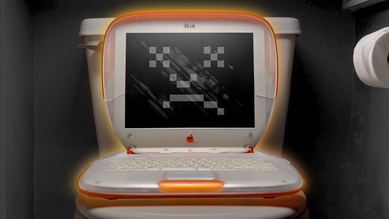 Я восстановил УЖАСНЫЙ, но потрясающий ноутбук Apple из 90-х