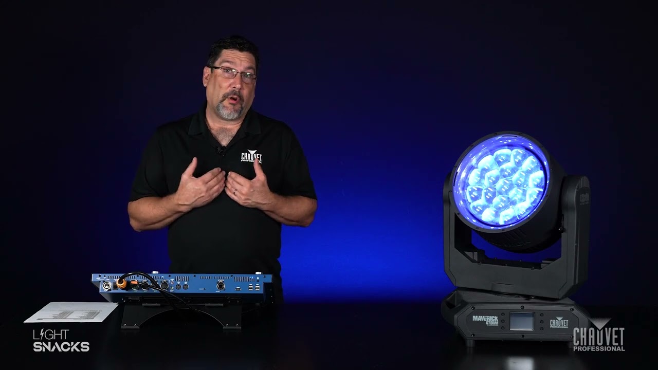 Light Snacks: How to Use the Control Channel on the Maverick Storm 2 BeamWash | CHAUVET Professional