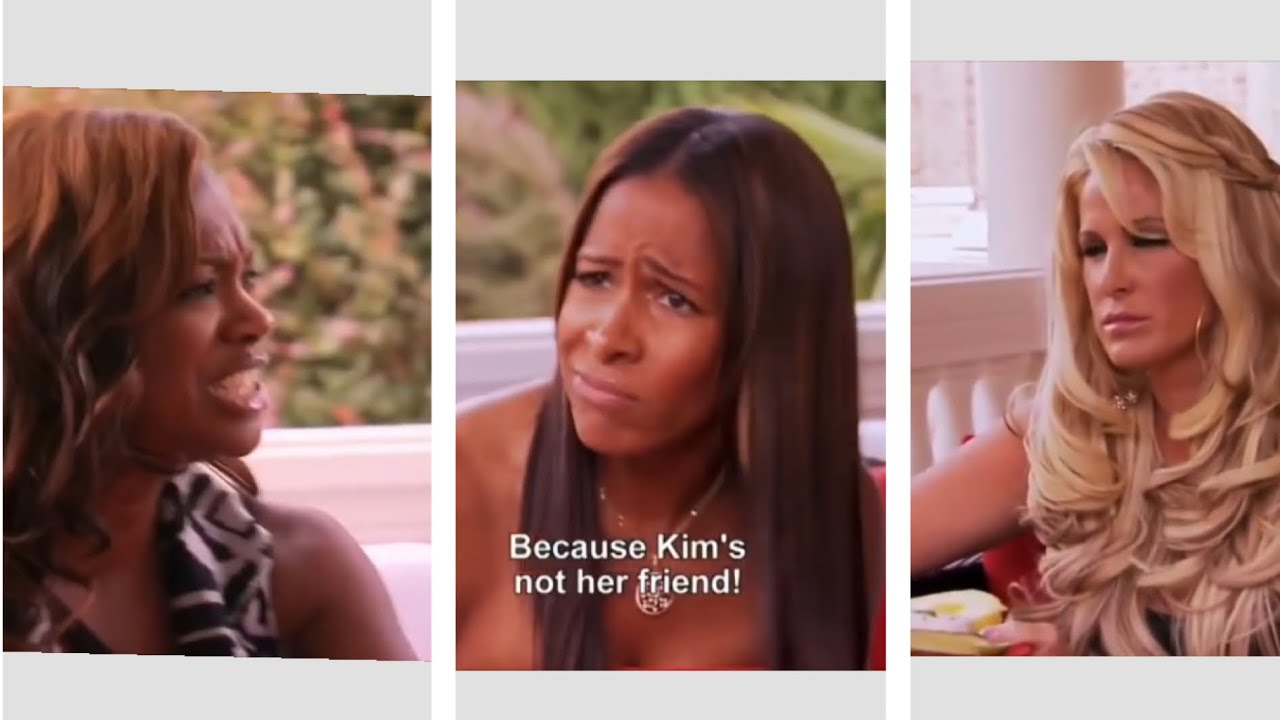 S4 RHOA Kandi Vs Kim and Sheree