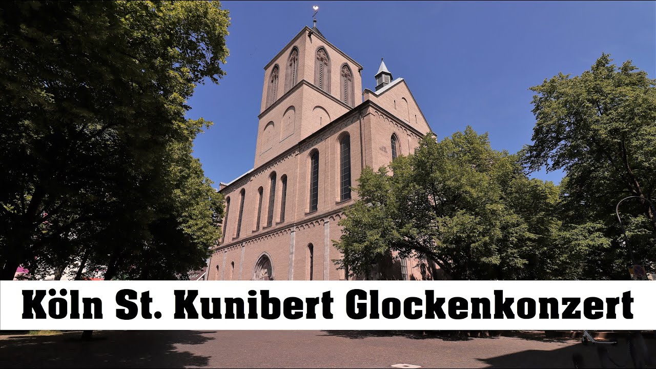 KÖLN (D), Basilika St. Kunibert, Glockenkonzert am 14.05.2022
