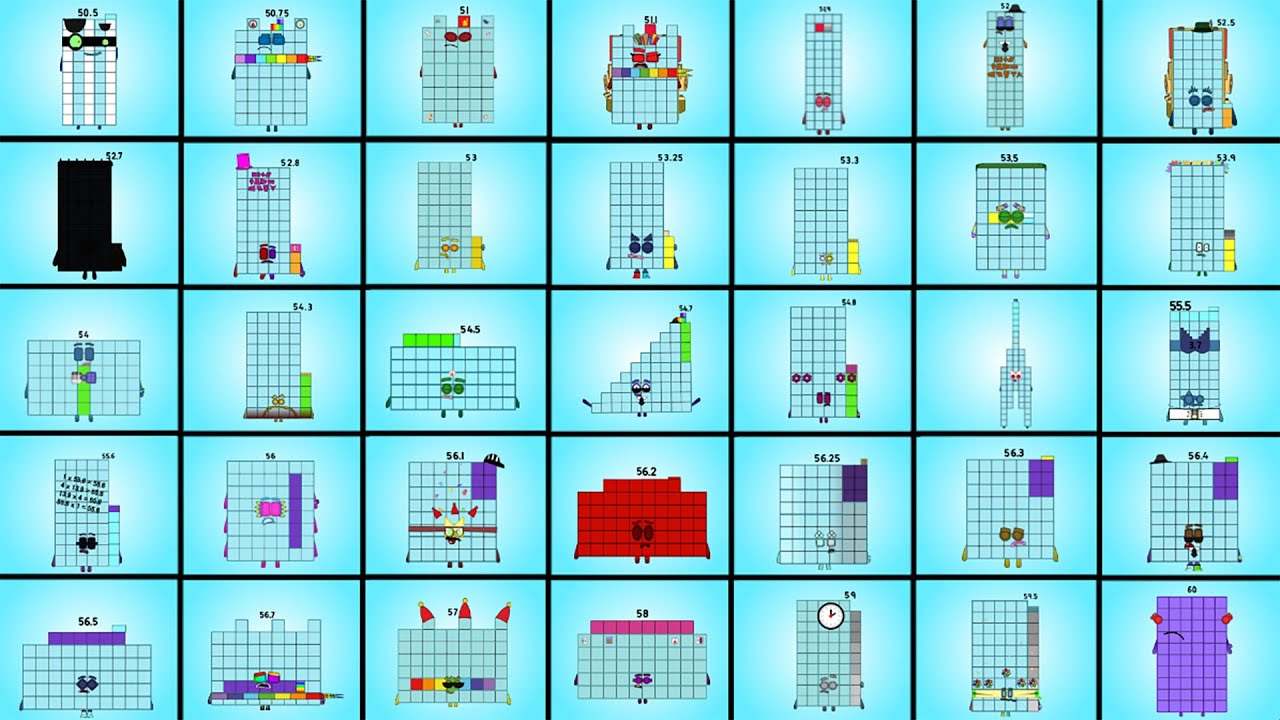 Looking For UncannyBlocks Band Giga Different All Stars (Part 8) (V1.01) 50.5 to 60  (Re−Uploaded)