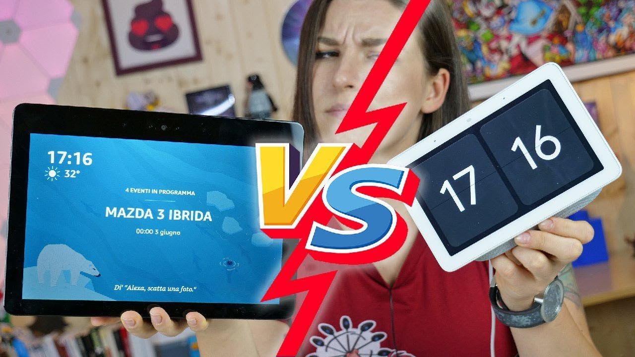 Amazon Echo Show vs Google Nest Hub: quale scegliere?