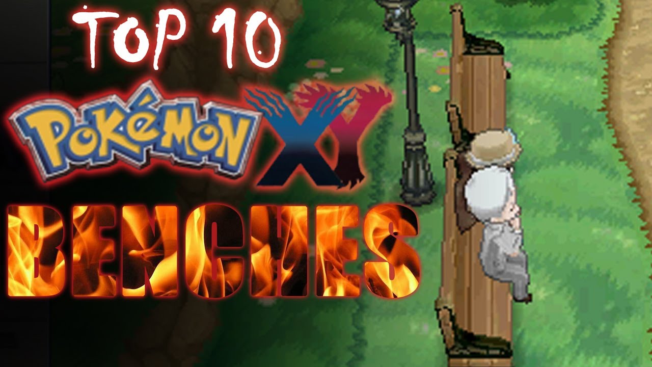 Top 10 Benches in Pok&eacute;mon X & Y - Tamashii Hiroka