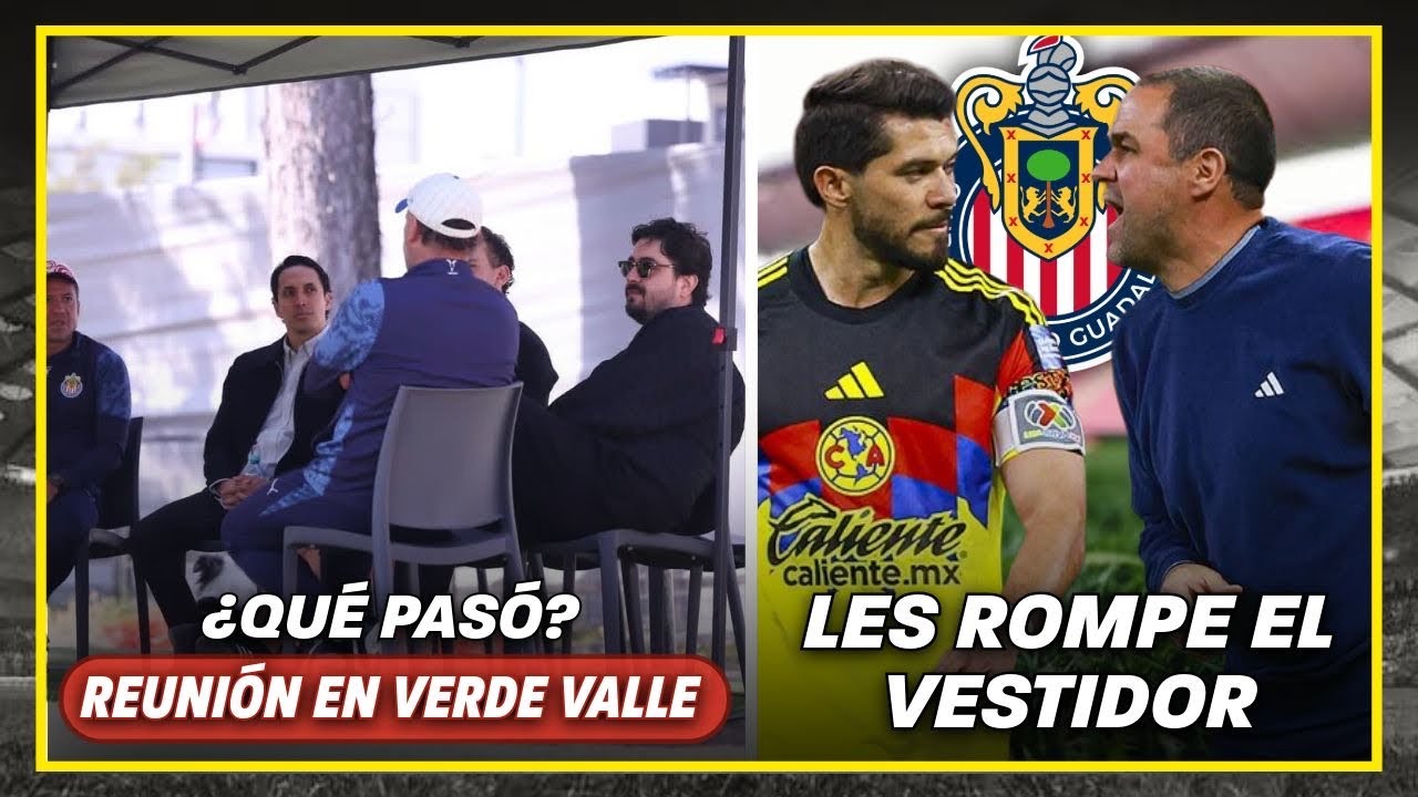 🚨Amaury y Milito SE REUNEN en Verde Valle | Chivas LE ROMPE EL VESTIDOR al América