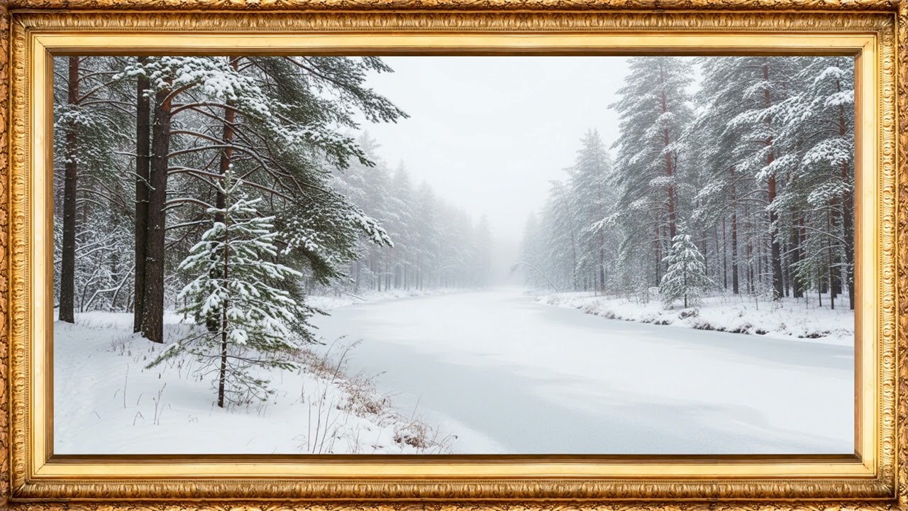 Snow frame 4k #4kwallpaper