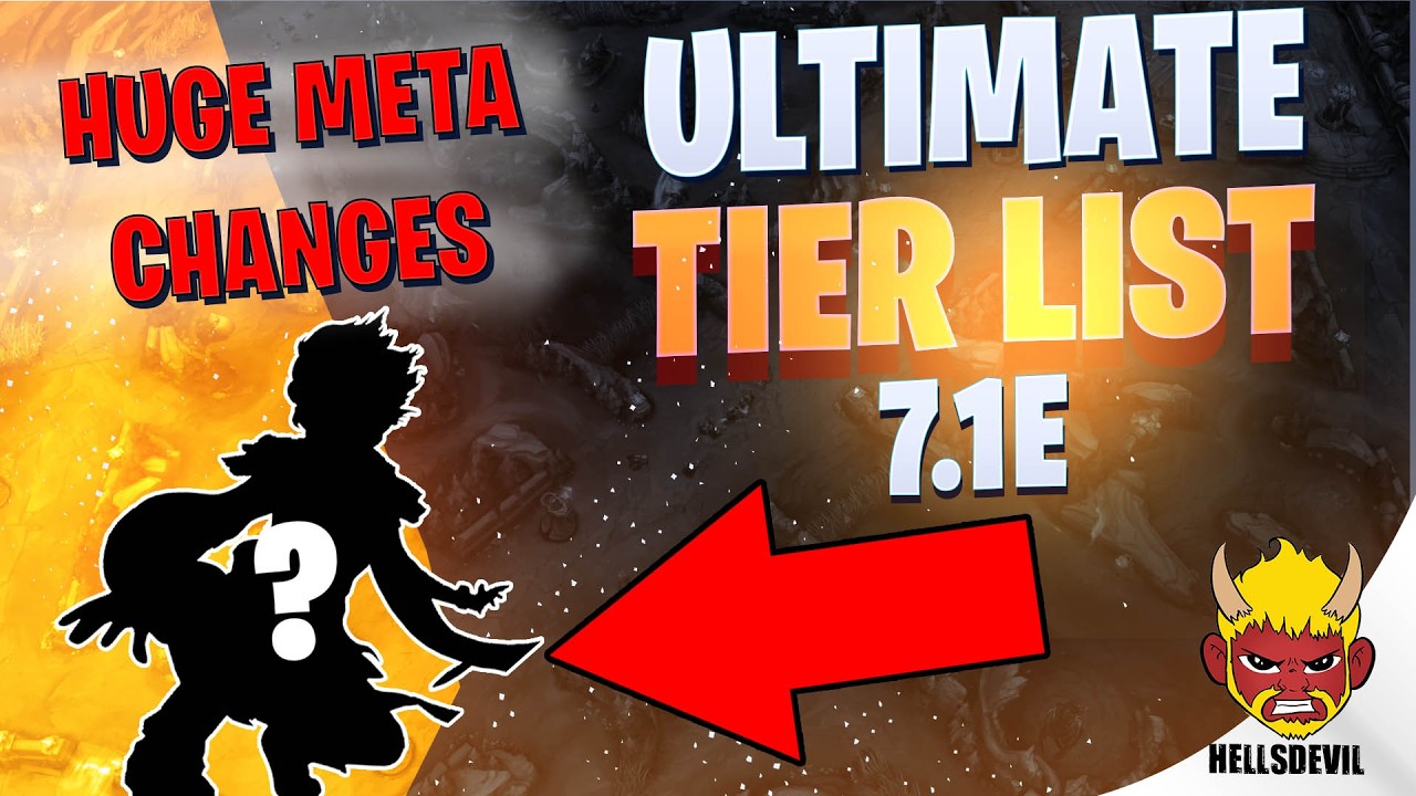WILD RIFT | Ultimate Tier List Patch 7.1e | HUGE CHANGES TO META!