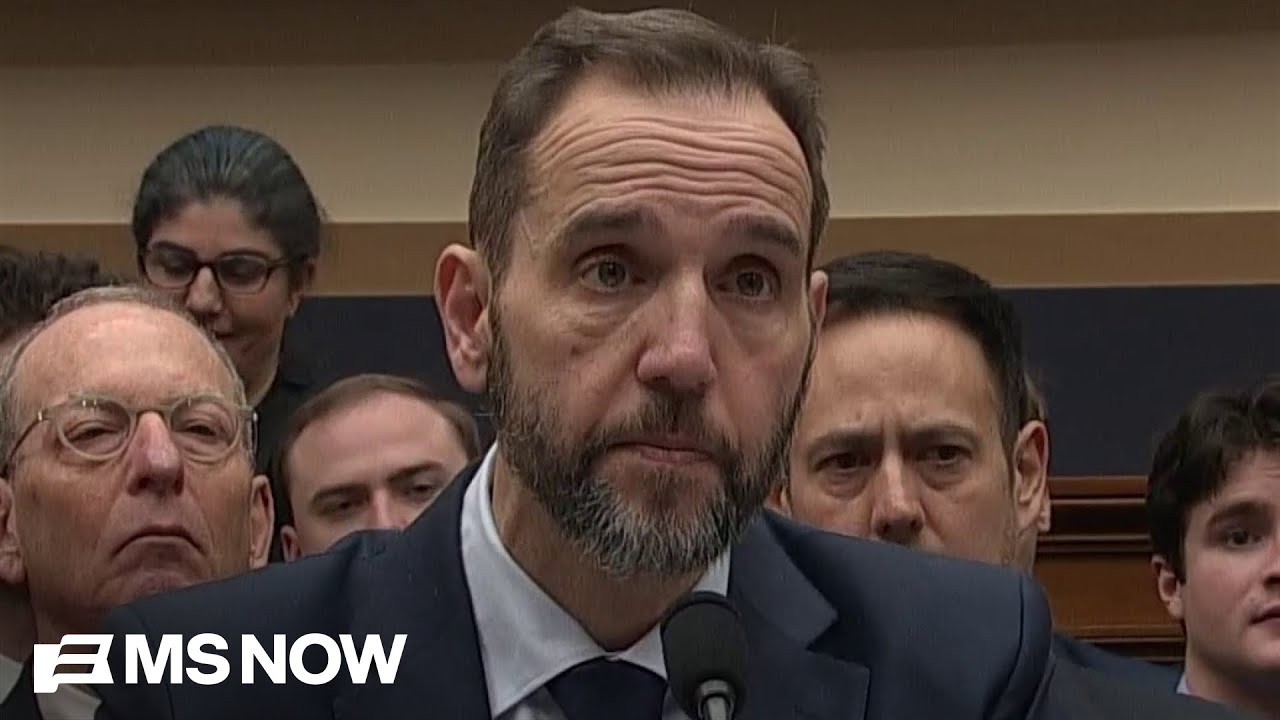 Jack Smith defends his work in powerful testimony, debunking Trump and MAGA Republican lies 