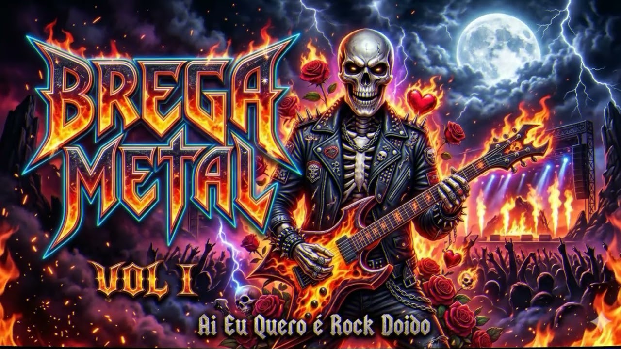 BREGA METAL – Clássicos do Brega  Versão Metal | VOL. 1
