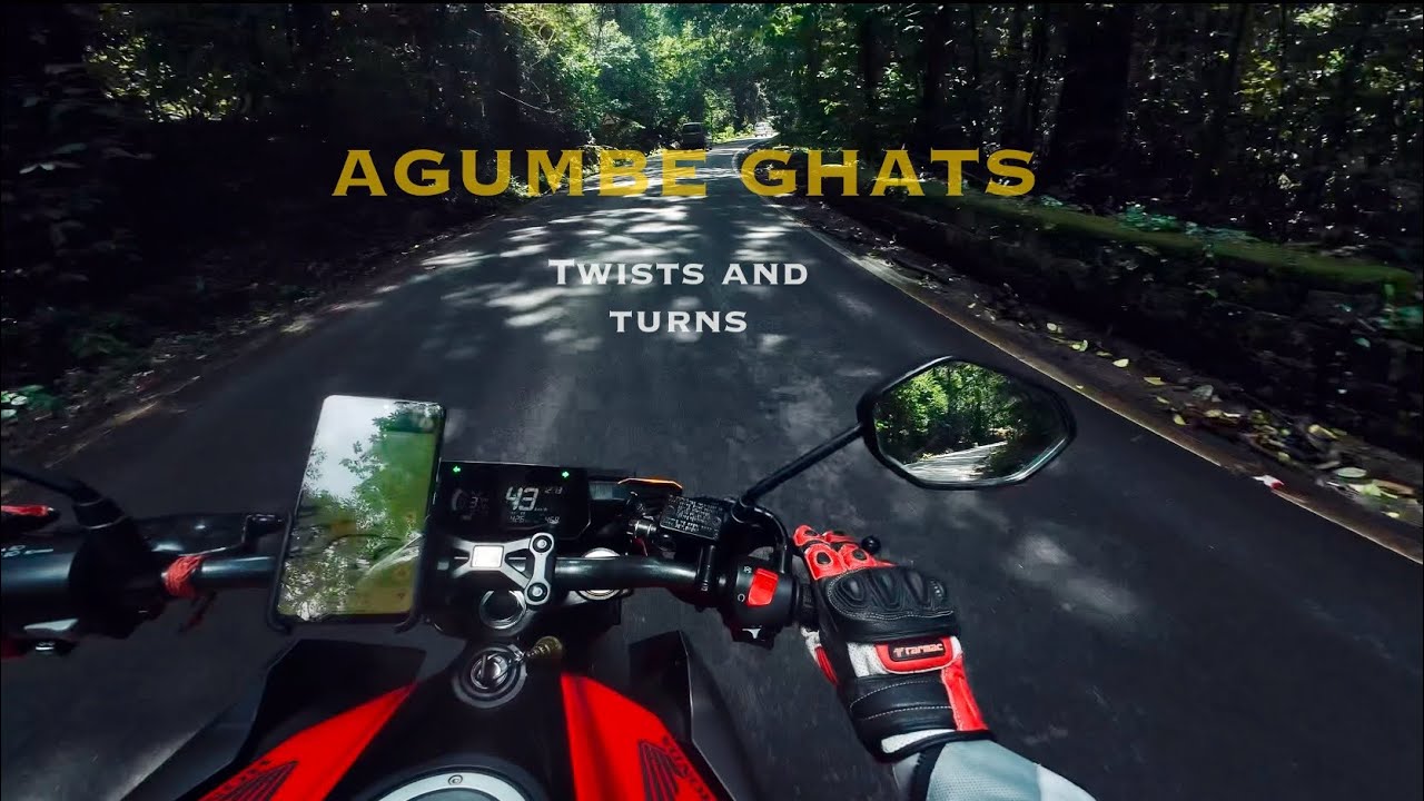 Agumbe Ghat ride on my CB300F | Twists and Turns | Bad Roads