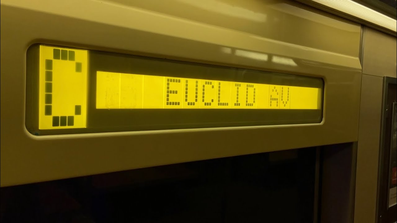 IND Subway: R46 (C) Local Train Ride from 168th Street to Euclid Avenue