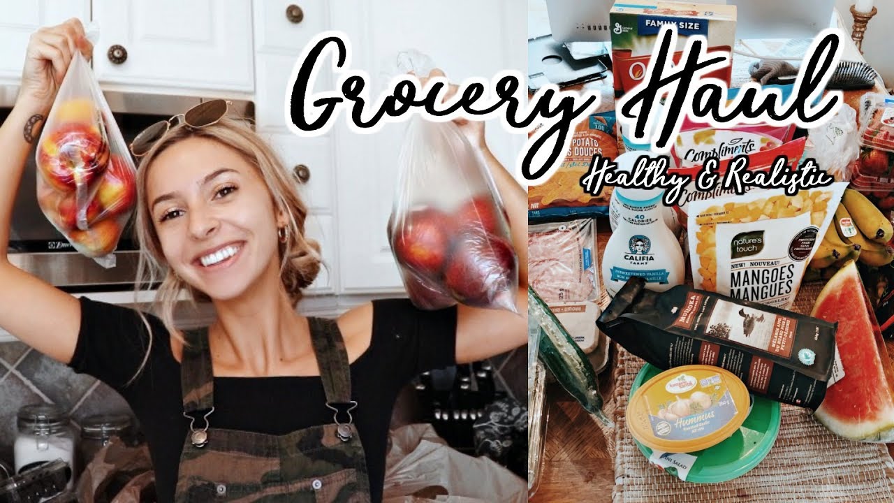 HUGE GROCERY HAUL🍌🥗 | MY DIET ESSENTIALS | Healthy & Not Strict