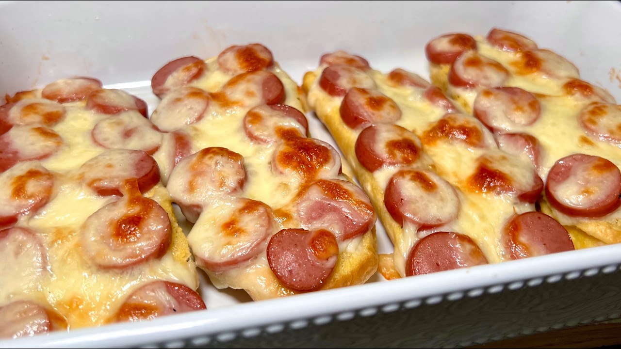 Soft Bread, Sausage, and Cheese Make A Perfect Breakfast Recipe