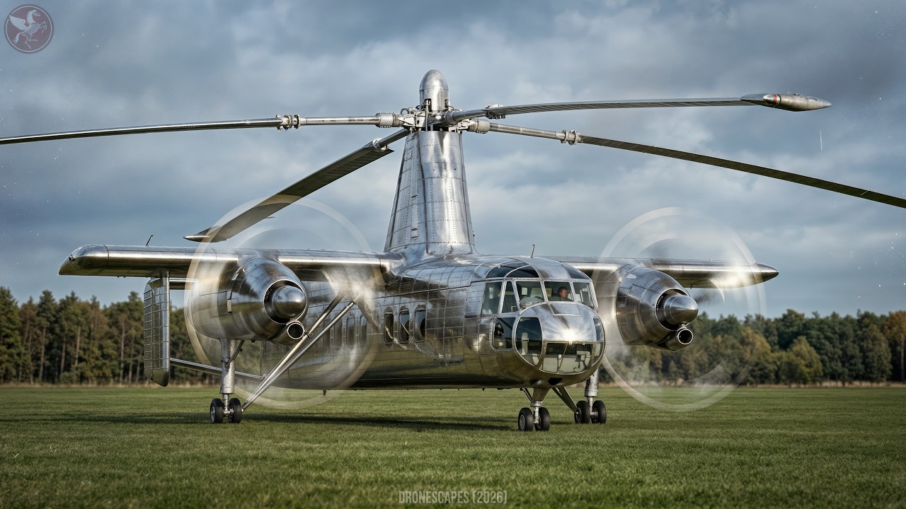 Aviation Oddities. A Lost Chapter in British Aviation History: The Fairey Rotodyne