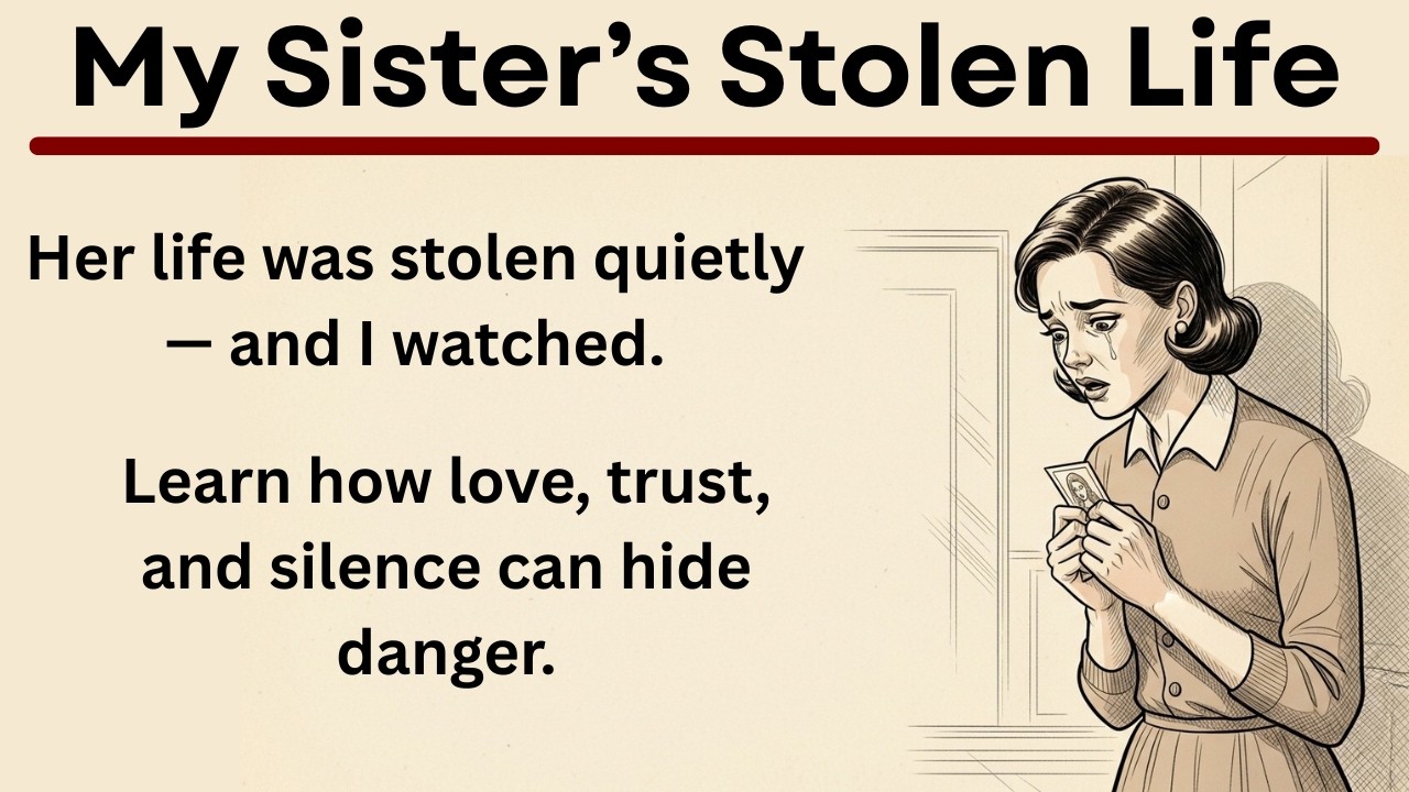 My Sister’s Stolen Life || Heartbreaking True Story || Improve Your English Fluency