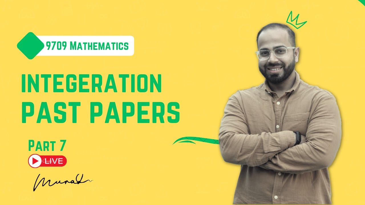 AS Level Maths: Integration Past Paper Questions | LIVE Masterclass 2026 Solving the HARDEST Qs