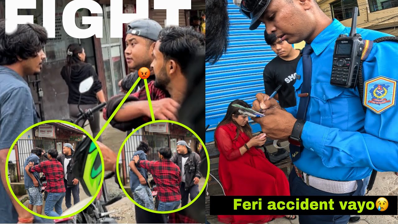 || Help gernu galti hor😢|| sathi ko bike yasto vayo 😡||