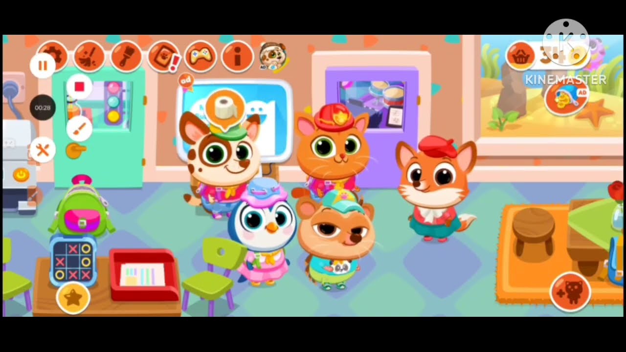 O Duddu assistiu talking tom amigos e ficou de boa - primeiro episódio