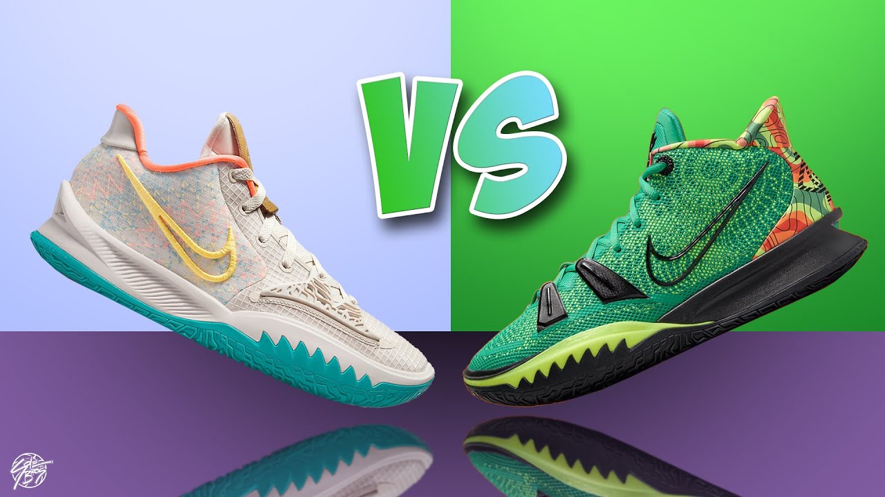 Nike Kyrie Low 4 против Nike Kyrie 7!
