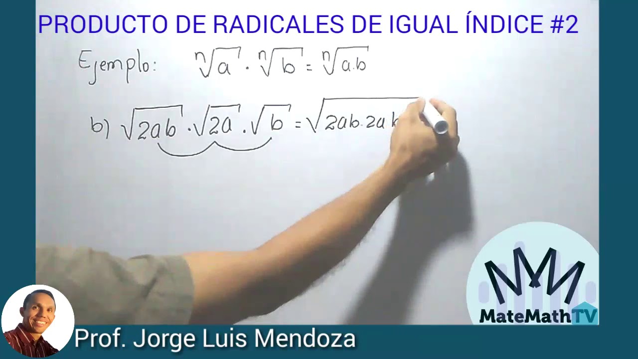 Producto de radicales de igual índice #2