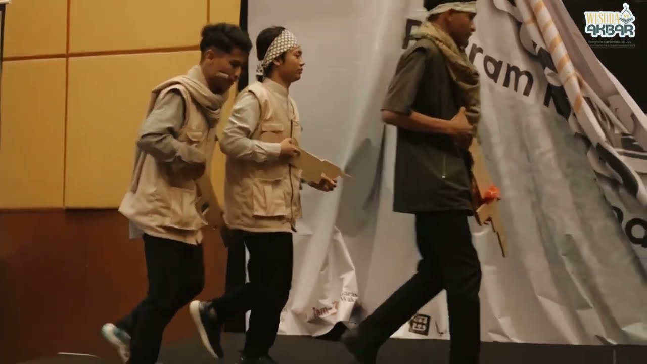 Drama Palestina Terepik!! Persembahan Santri HAQIN & PBL Yang Bikin Penonton Nangis di Tiap Scenenya
