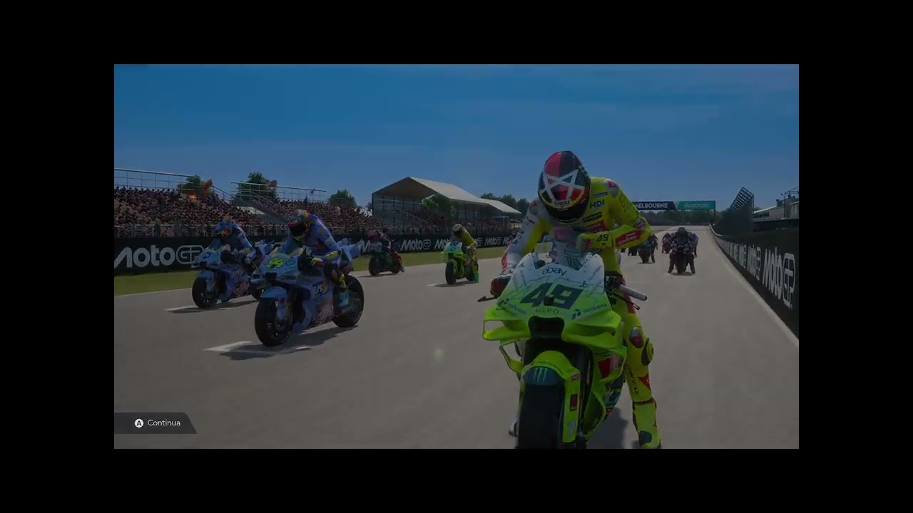 138 MOTOGP 2025  GARA IN AUSTRALIA, PESSIMA PARTENZA